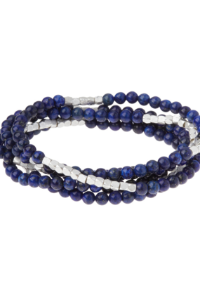 Scout Stone of Truth - Lapis Stone Stone Wrap Bracelet by Scout