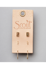 Scout Courtney Stud Earring Trio Gold by Scout