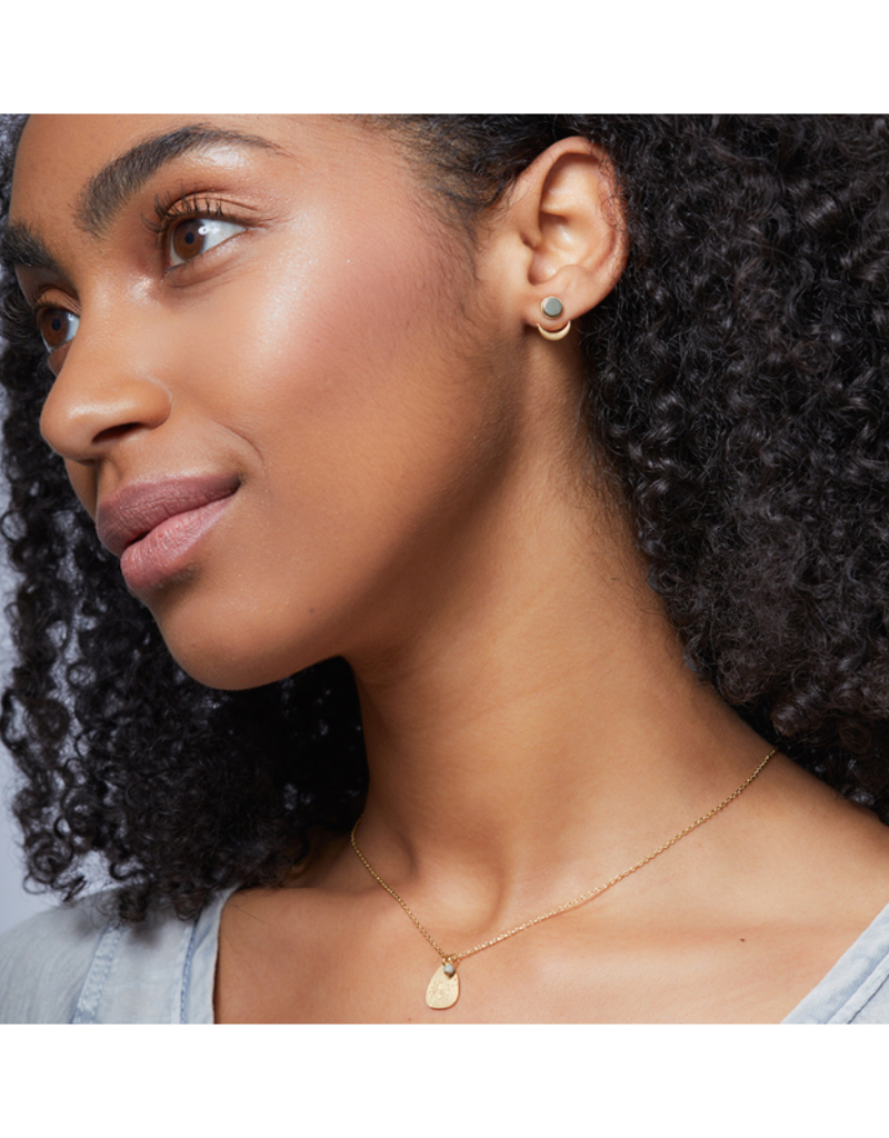 Scout LAST ONE - Stone Moon Phase Ear Jacket in Amazonite by Scout