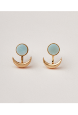 Scout LAST ONE - Stone Moon Phase Ear Jacket in Amazonite by Scout