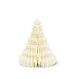 Medium Pleated Paper Tree in Ivory