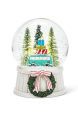 Holiday Bus LED Snow Globe 5"