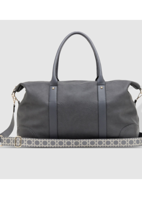 Louenhide Alexis Travel Bag in Smoke with Ezra Strap by Louenhide