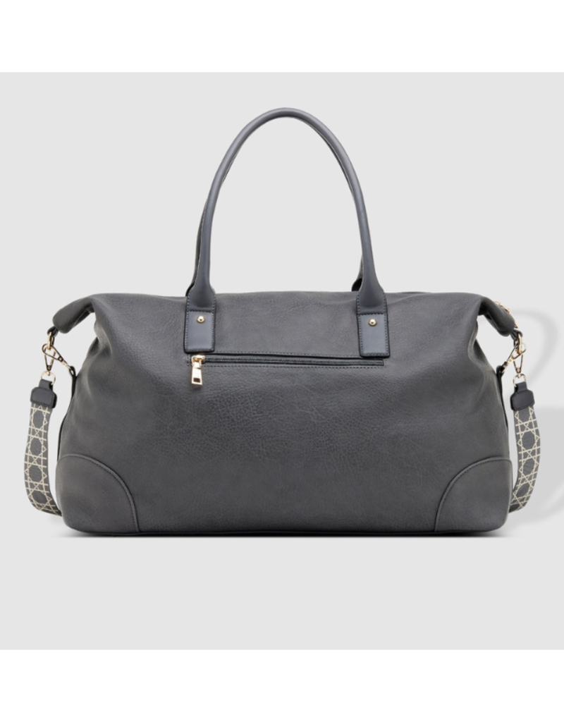 Louenhide Alexis Travel Bag in Smoke with Ezra Strap by Louenhide