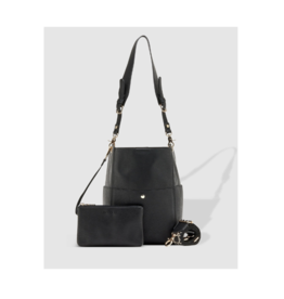 Louenhide Baby Margie Shoulder Bag in Black by Louenhide