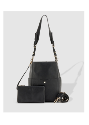 Louenhide Baby Margie Shoulder Bag in Black by Louenhide