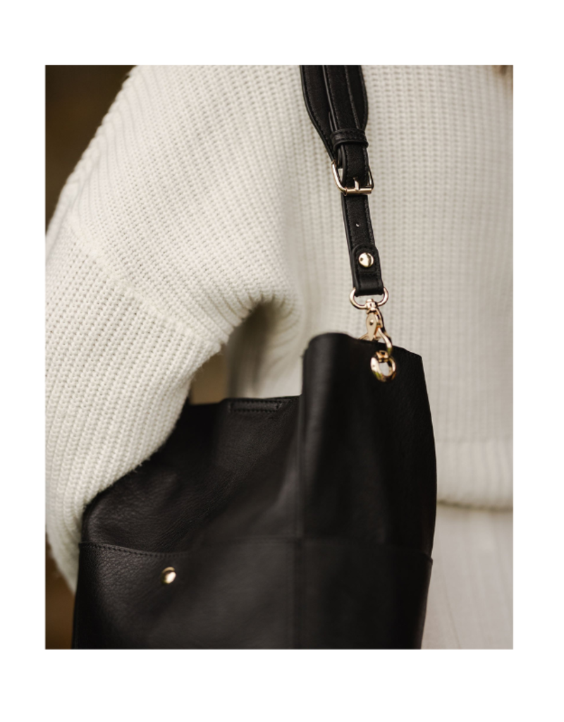 Louenhide Baby Margie Shoulder Bag in Black by Louenhide