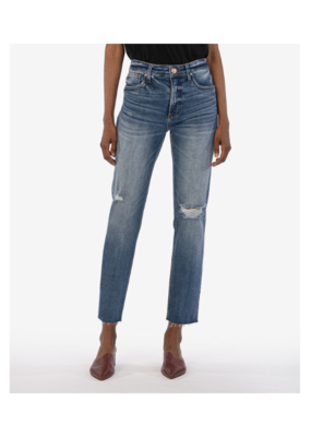 Kut from the Kloth Rachael High Rise Fab Ab Mom Jean in Extravagant by Kut from the Kloth