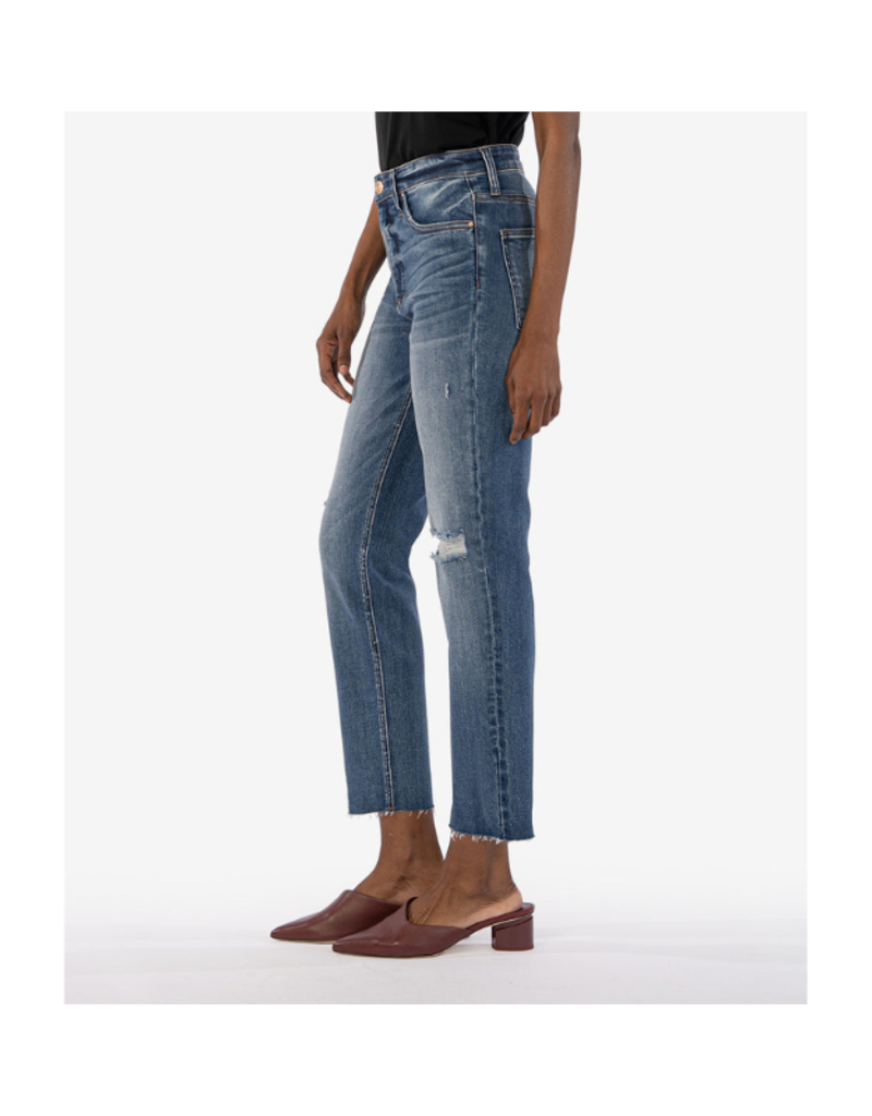 Kut from the Kloth Rachael High Rise Mom Jean in Extravagant by Kut from the Kloth
