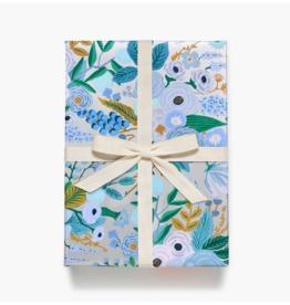 Rifle Paper Co. Garden Party Blue Gift Wrap by Rifle Paper Co.