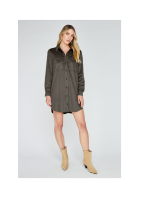 gentle fawn Holly Dress in Olive by Gentle Fawn