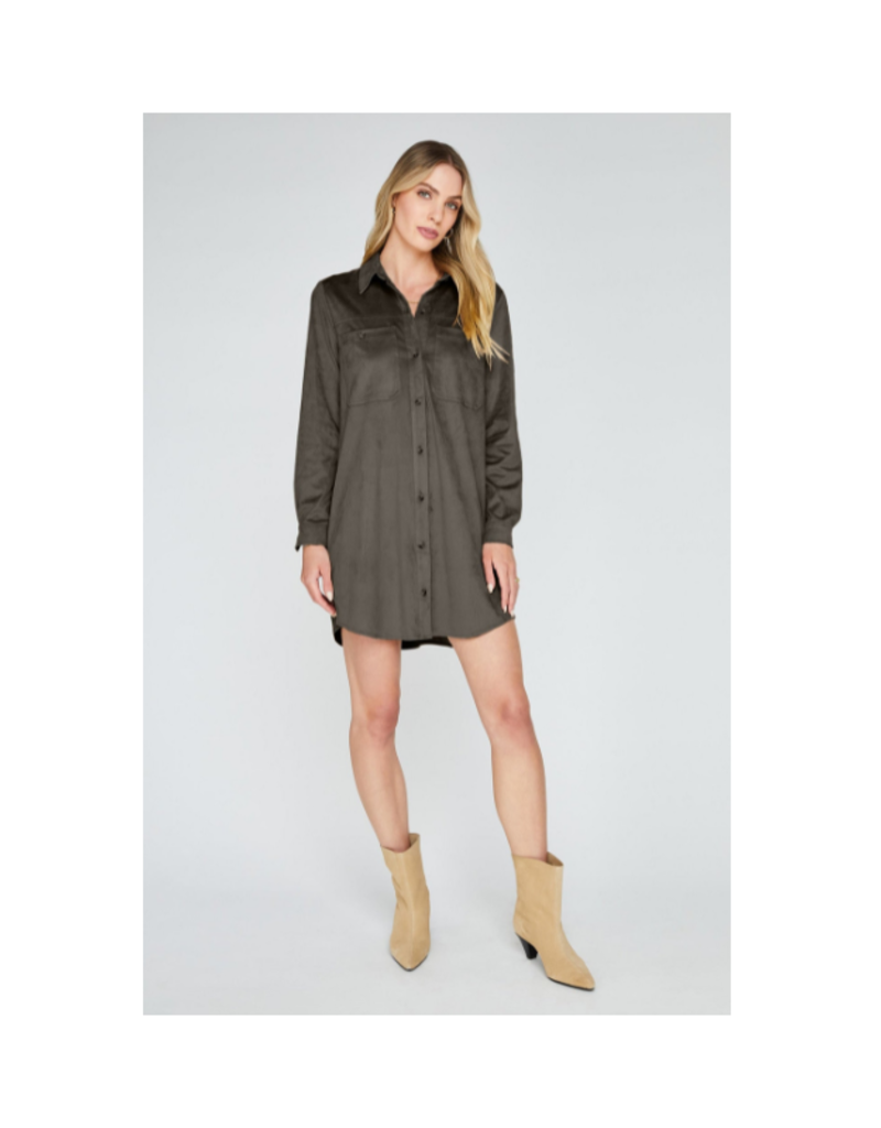 gentle fawn Holly Dress in Olive by Gentle Fawn