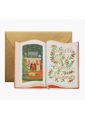 Rifle Paper Co. 'Twas the Night Before Christmas Card by Rifle Paper Co.