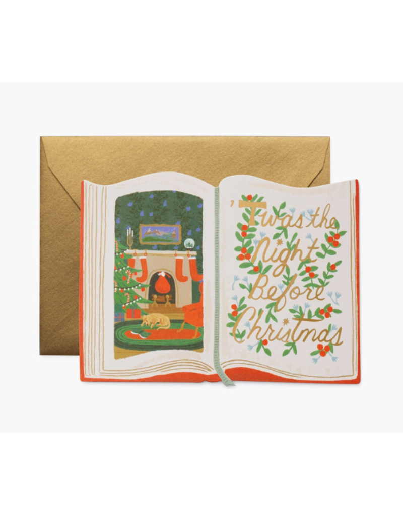 Rifle Paper Co. 'Twas the Night Before Christmas Card by Rifle Paper Co.