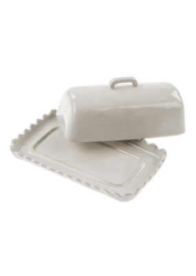 Indaba Trading Scalloped Butter Dish