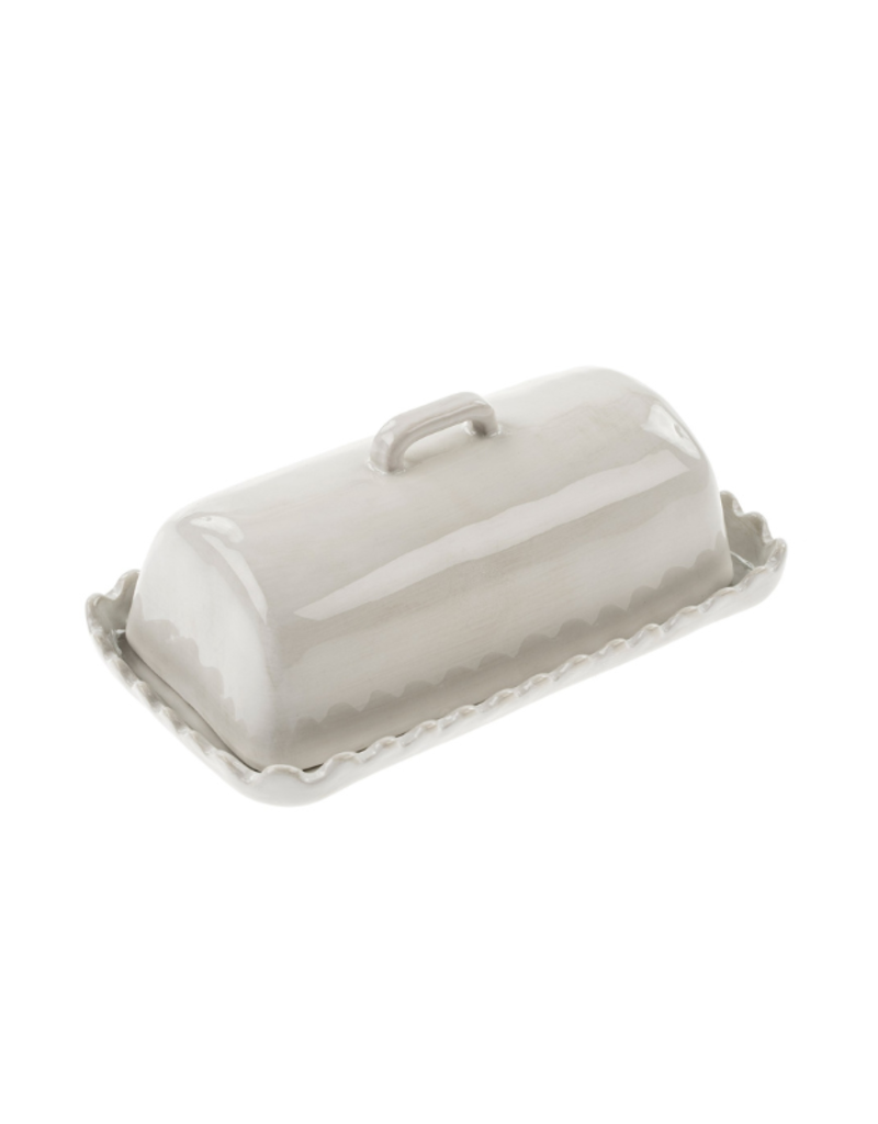 Indaba Trading Scalloped Butter Dish