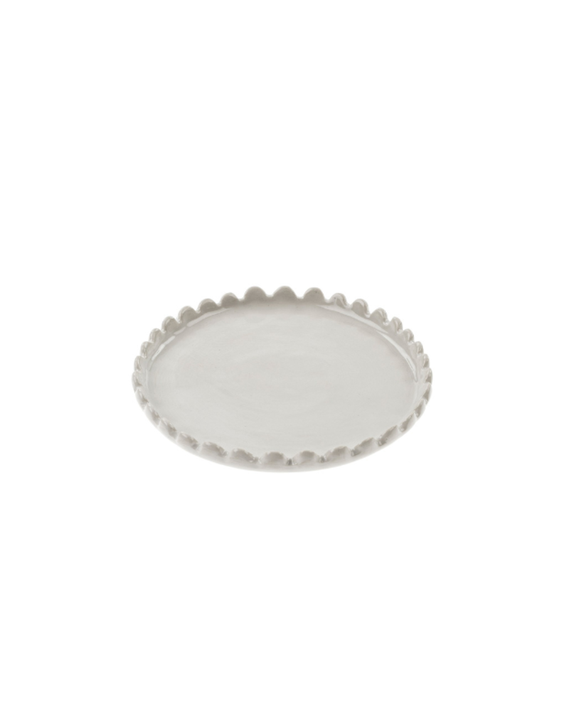Indaba Trading Scalloped Plate Small