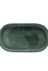 Aquila Green Marble Tray 10"