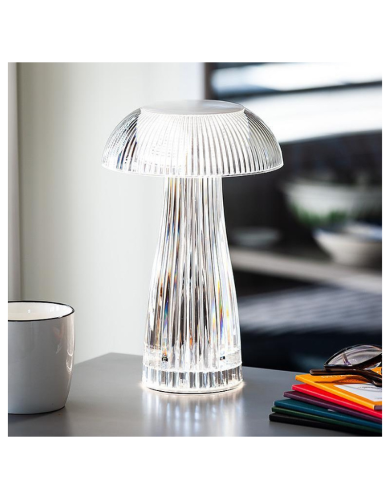 Rib Mushroom LED Table Light