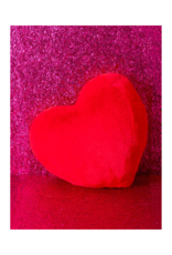 Shiraleah Jovi Heart Pillow in Red