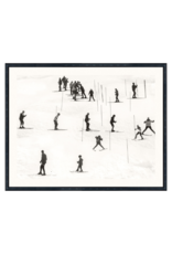Celadon Art Ski Lesson 14"x18"