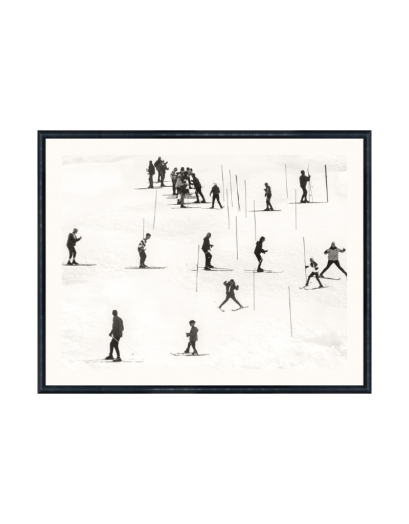 Celadon Art Ski Lesson 14"x18"