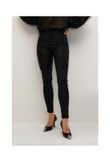 LAST ONE - SIZE 40 (L) - Bettine Leggings in Black Croco by Culture