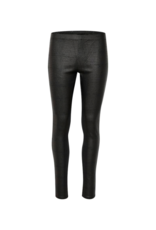 LAST ONE - SIZE 40 (L) - Bettine Leggings in Black Croco by Culture