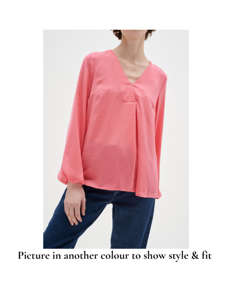 InWear Rinda Blouse in Fuchsia Pink by InWear