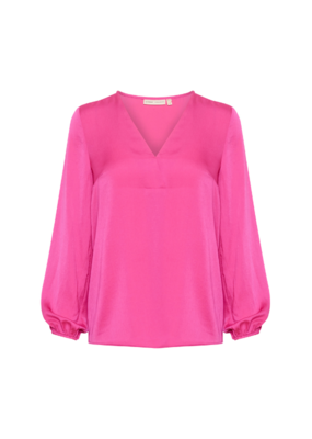 InWear Rinda Blouse in Fuchsia Pink by InWear