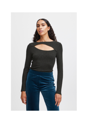 b.young Stily Top in Black Mix by b.young