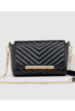 Louenhide Sicily Crossbody Bag in Black by Louenhide