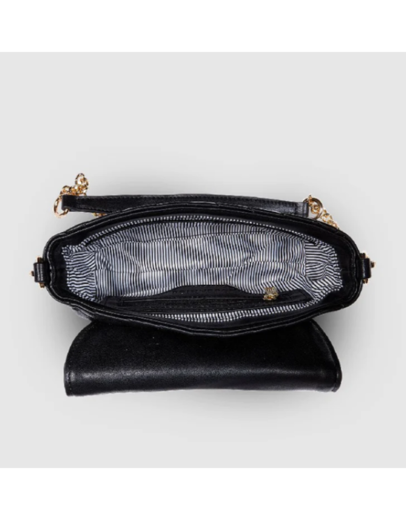 Louenhide Sicily Crossbody Bag in Black by Louenhide