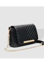 Louenhide Sicily Crossbody Bag in Black by Louenhide