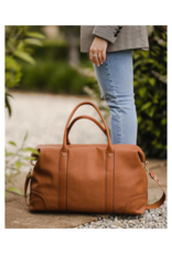 Louenhide Alexis Travel Bag in Tan with Ezra Strap by Louenhide