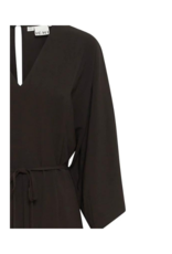 ICHI Leane Jumpsuit in Black by ICHI