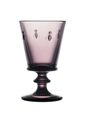 La Rochere La Rochere Bee Wine Glass in Aubergine