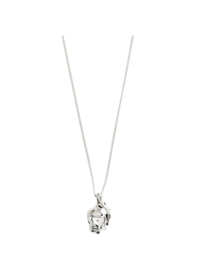 PILGRIM LAST ONE - Flow Pendant Necklace in Silver by Pilgrim