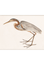 Celadon Art Purple Heron 24"x18"