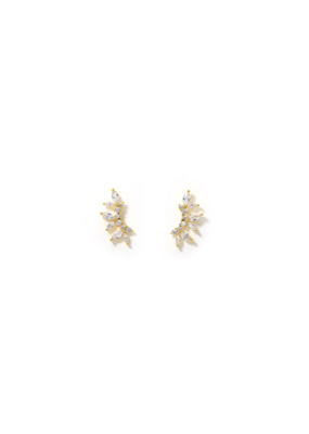 Lover's Tempo Holly Climber Earrings in Gold by Lover's Tempo