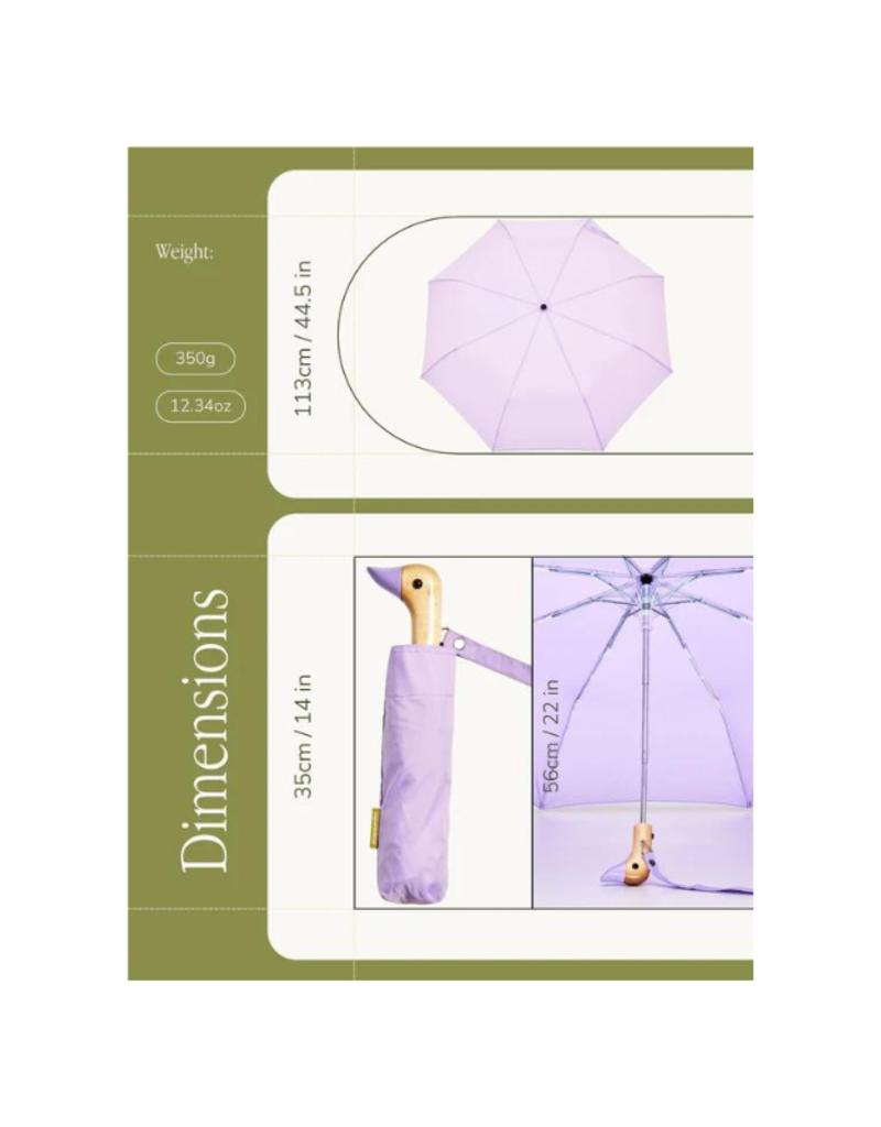 The Original Duckhead Lilac Umbrella by The Original Duckhead