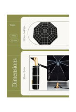The Original Duckhead Black Grid Umbrella by The Original Duckhead