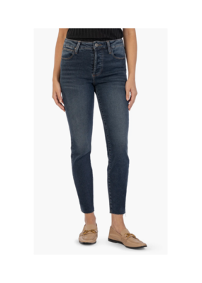 Kut from the Kloth Charlize High Rise Cigarette Leg Jean in Utmost by Kut from the Kloth