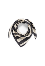 Part Two Namira Scarf in Black Stripe by Part Two