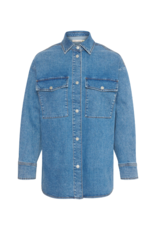 InWear Tonia Shirt Jacket in Washed Denim by InWear