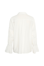 Culture LAST ONE - SIZE M - Asmin Elastic Shirt in Spring Gardenia by Culture