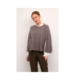Allida Poncho in Falcon Melange by Culture