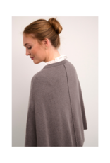 Allida Poncho in Falcon Melange by Culture