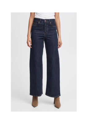 b.young Komma Jeans in Wide Leg Dark Blue Denim by b.young