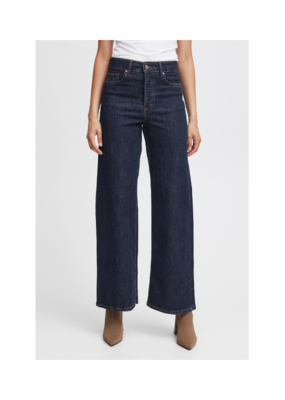 b.young LAST SIZE - 31 - Komma Jeans in Wide Leg Dark Blue Denim by b.young